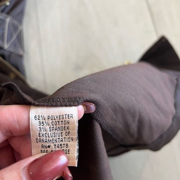 Cache zip up body con dress size 2 - Picture 7 of 9